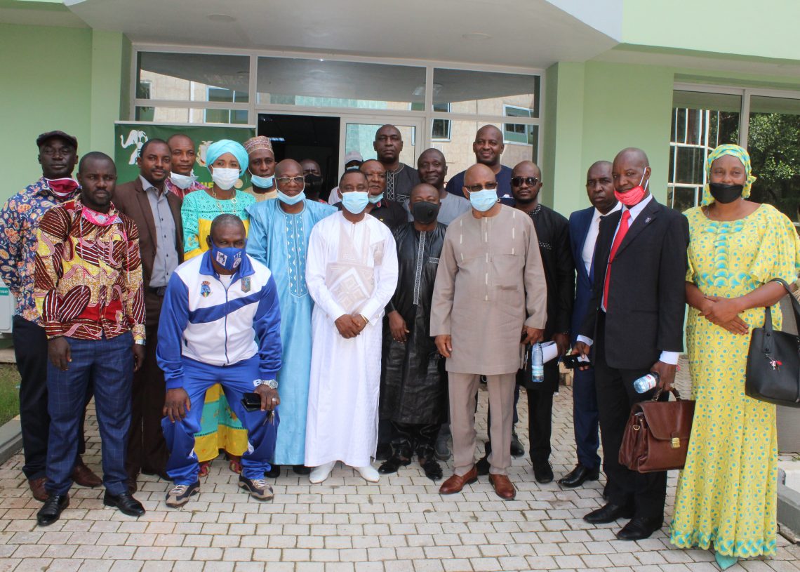 Le Ministre Sanoussy Bantama Sow a reçu les Présidents de fédérations