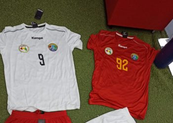 Stage d&rsquo;Ifran: Les nouveaux maillots du Syli Handball