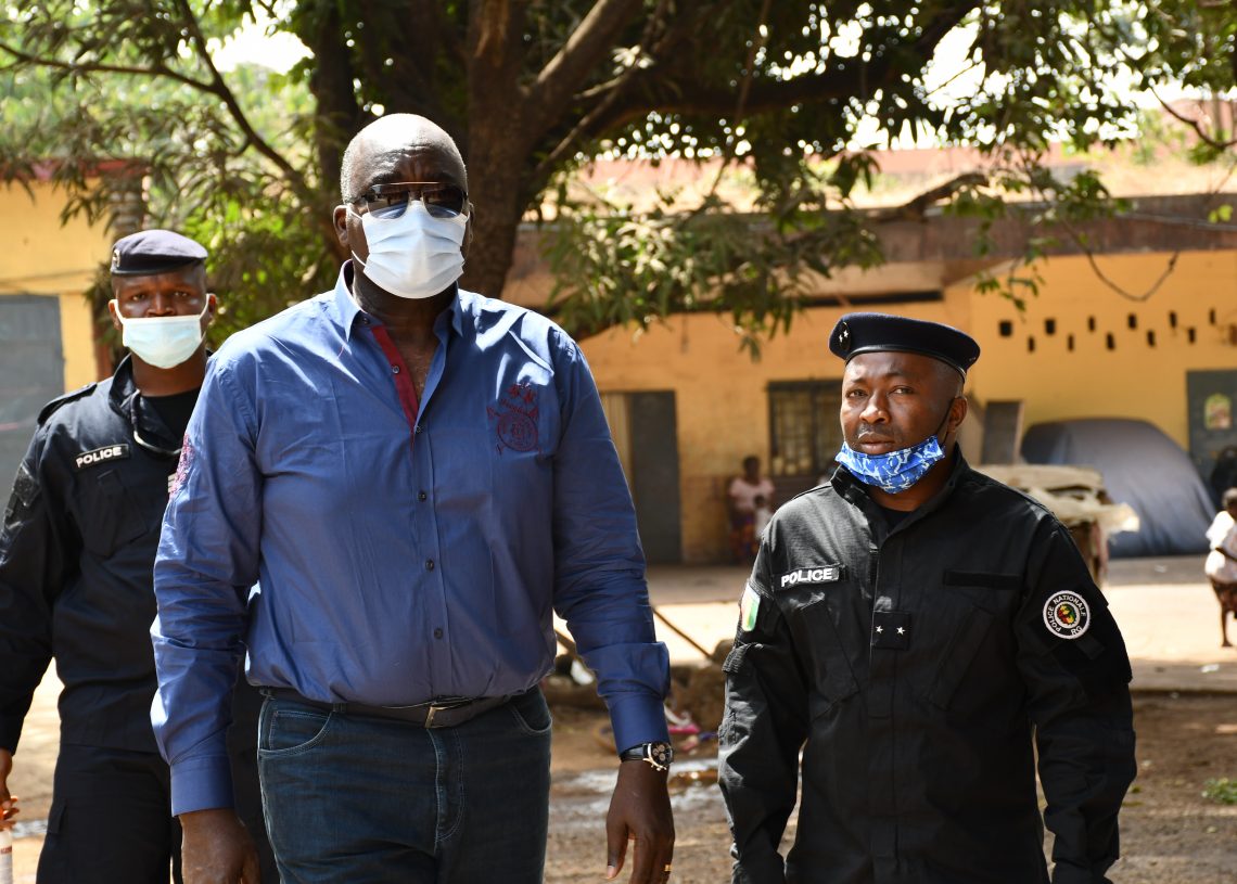 CAHB: La mission d&rsquo;inspection visite les installations retenues par la Guinée