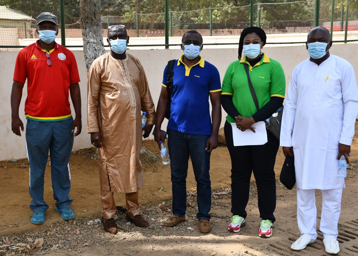 CAHB: La mission d&rsquo;inspection visite les installations retenues par la Guinée