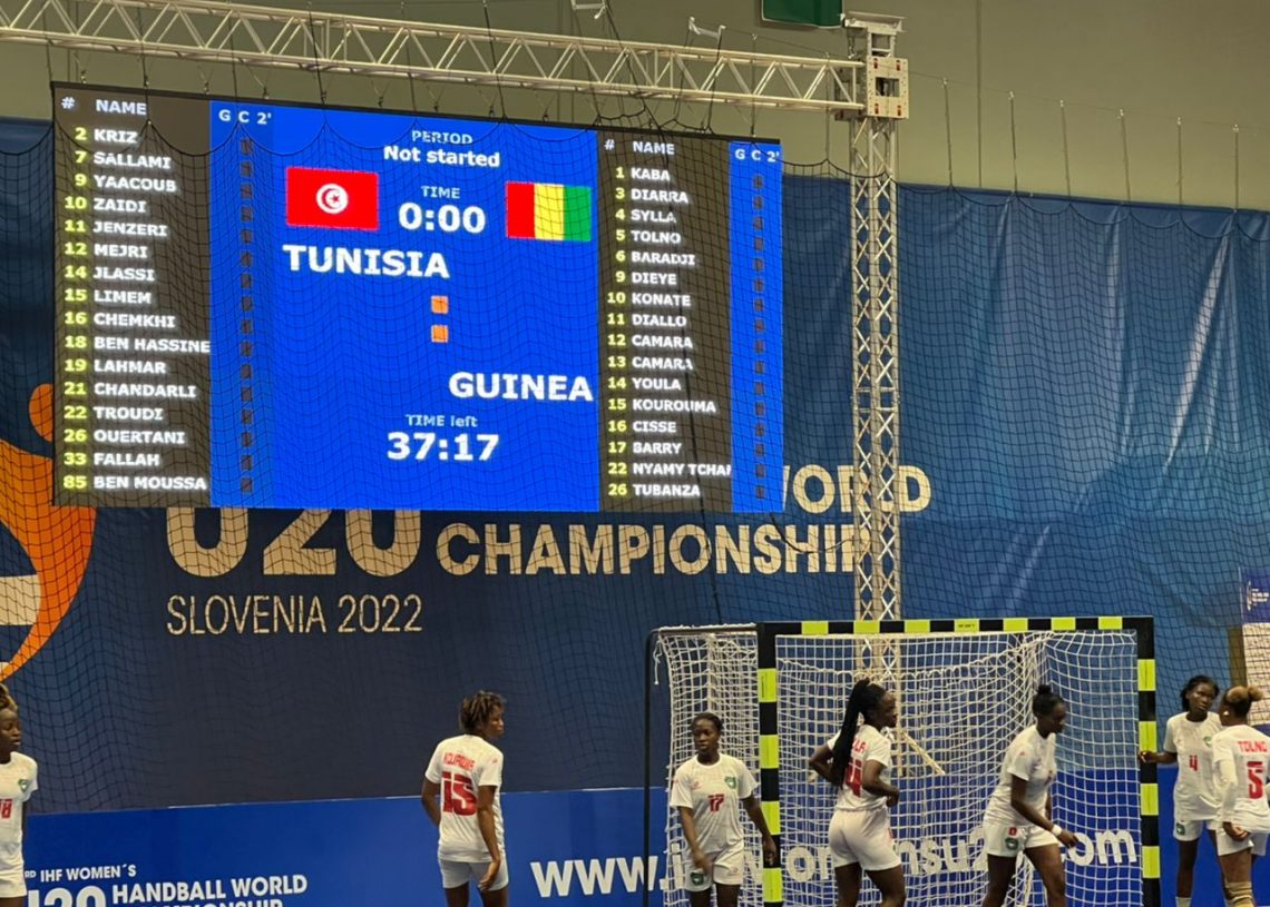 Mondial U20 : battue par la Tunisie, la Guinée reversée en Coupe du Président