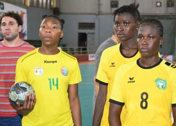 Préparatifs CAN Dames : Première séance collective du Syli Handball à Conakry