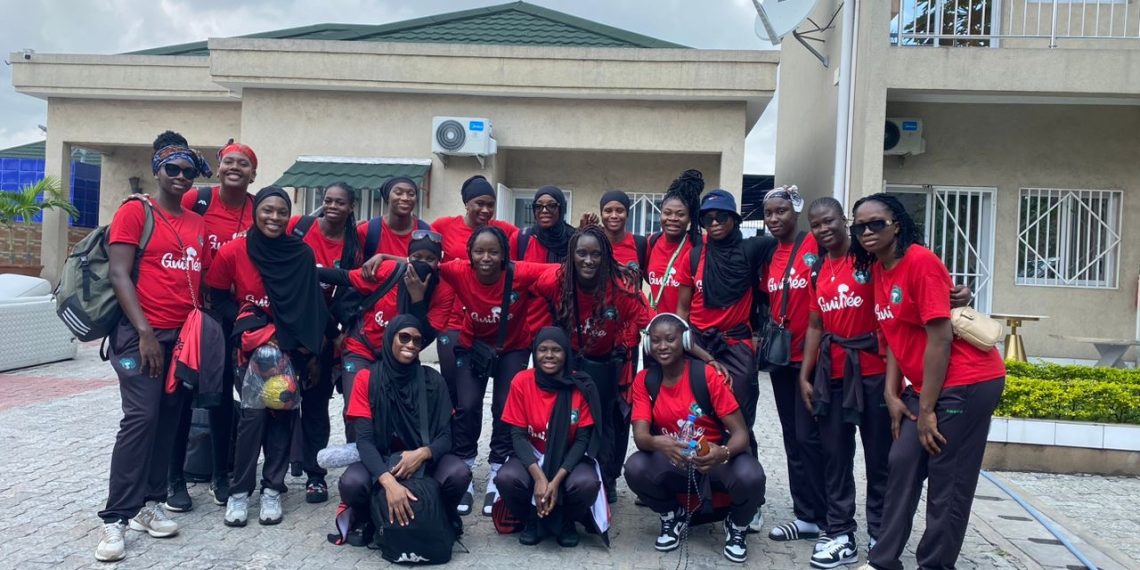 CAN Féminine : le Syli Handball est arrivé à Kinshasa